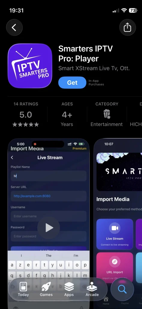 IPTV Smarters pro