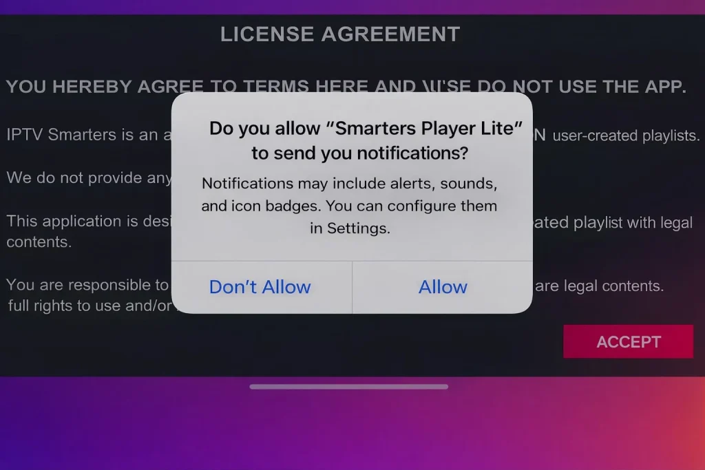 Smarters player lite terms and policy