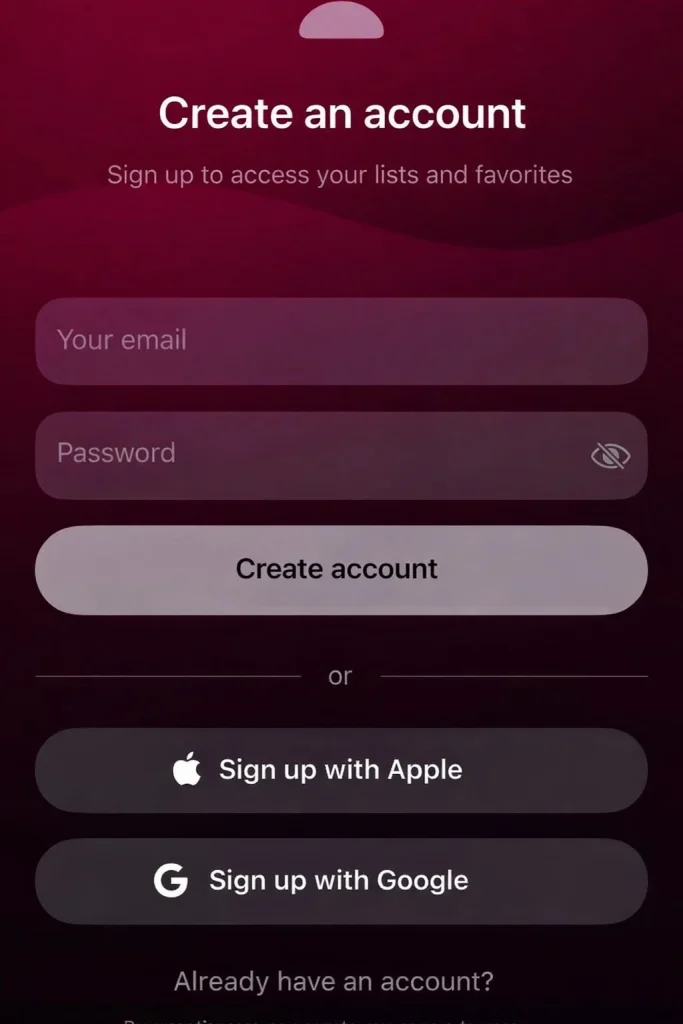 IPTV + creating an account