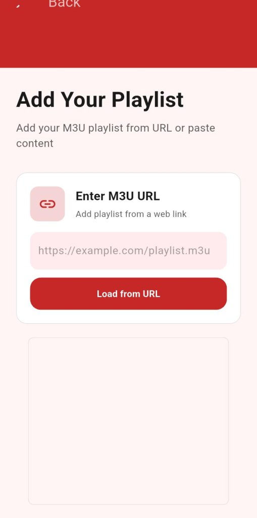 M3U link