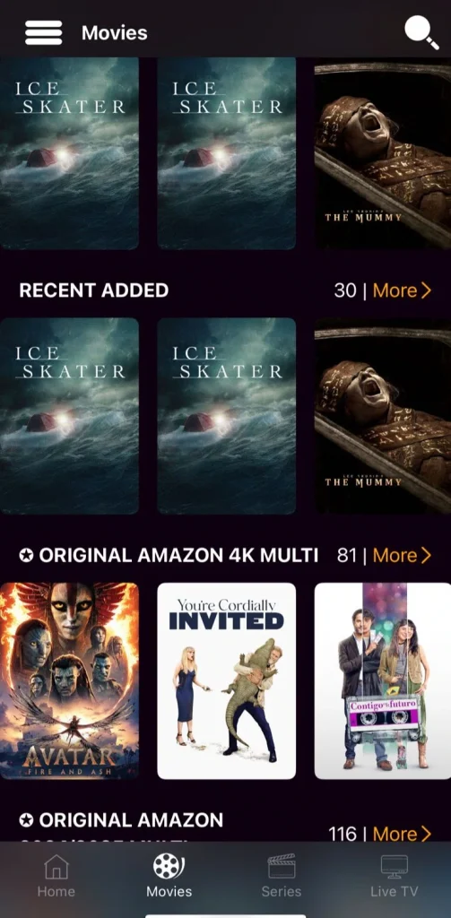 Watch playlist on Android