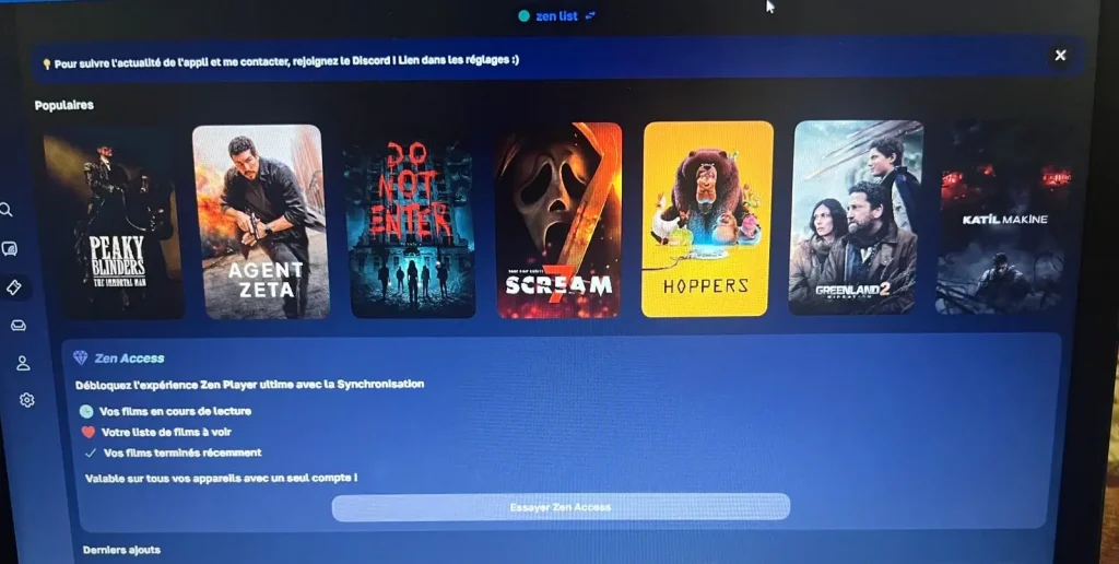 Films on Windows