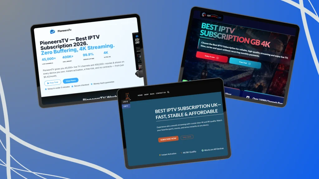PioneersTV vs IPTVSubritish vs GBIPTV