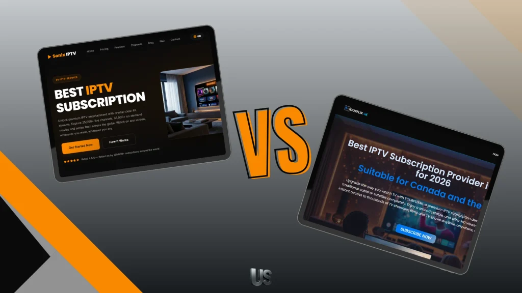 Sonix IPTV vs YourFlix4K